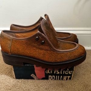 Carven Pony-Hair shoes Size 43/10